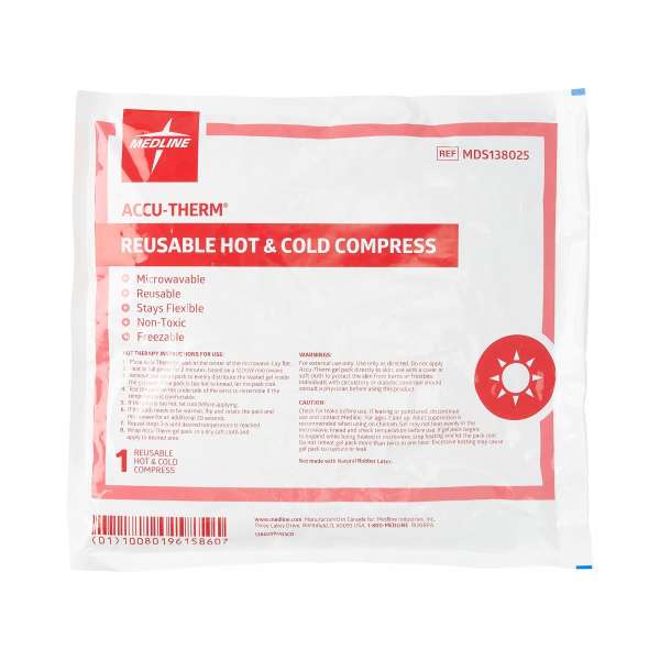 Accu-Therm Reusable Hot/Cold Gel Pack, 10.5" X 11.5" Image