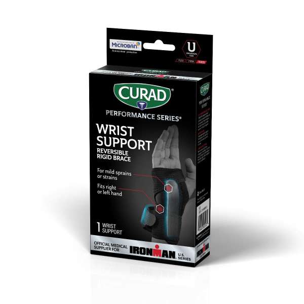 CURAD Performance Series IRONMAN Universal Reversible Wrist Brace Image