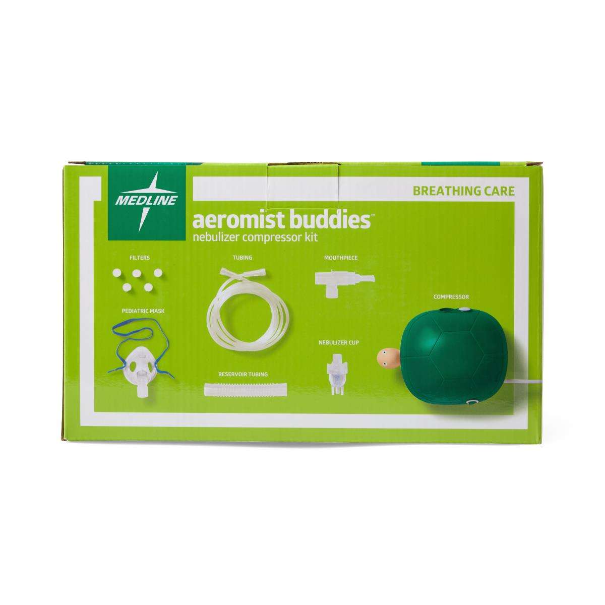 Aeromist Buddies Nebulizer Compressor, Turtle Character Image